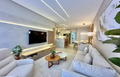 Apartamento finamente mobiliado e decorado com 02 dormitórios, 01 suíte, em capão da canoa/rs.