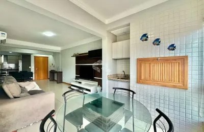 Apartamento à venda no navegantes, capão da canoa com 2 quartos (1 suíte) - ampla sacada leste, mobiliado e com negociação facilitada