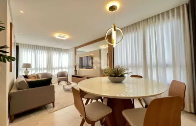 Apartamento à venda no navegantes, capão da canoa com 3 quartos (1 suíte) - mobiliado, decorado e com ótima orientação solar.