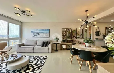 Apartamento à venda no navegantes, capão da canoa com 3 quartos (1 suíte) - vista para o mar e atlântida, mobiliado e com infraestrutura completa