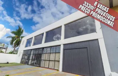 Na sertório loja 2 pisos, 333m² privat e 8 vagas. estuda receber imóvel