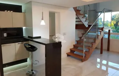1 dormitório/duplex,mobiliado,2 vagas à venda no bairro passo d'areia- porto alegre