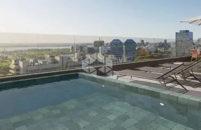 Apartamento com 1 quarto à venda na Avenida Borges de Medeiros, 2055, Praia de Belas, Porto Alegre