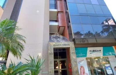Sala/conjunto comercial na florêncio ygartua com 02 vagas mobiliada- moinhos de vento