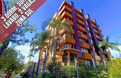 3 dormitórios (1 suite), churrasqueira e 2 vagas de garagem próximo ao barra sul