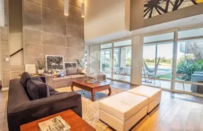 Casa moderna 04 dormitórios c/03 suítes e 418m² completa - cond. terra ville
