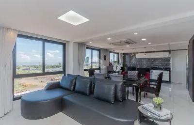 Duplex aconchegante: apartamento de 2 dormitórios com suíte e vista deslumbrante, porteira fechada