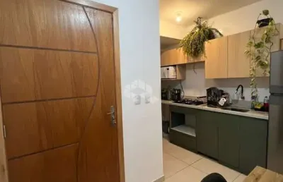 Apartamento semi mobiliado de 1 dormitório em jardim algarve alvorada