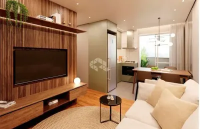 Apartamento em construção com 2 dormitórios no bairro centro em caxias do sul