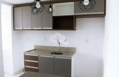 Apartamento semimobiliado com 1 dormitório e 1 vaga rotativa no bairro lourdes em caxias do sul