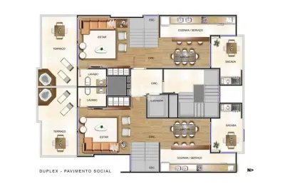 Apartamento com 2 quartos à venda na Rua Augusto Adamatti, 28, Sanvitto, Caxias do Sul