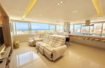 Apartamento de alto padrão mobiliado com 03 suítes à venda no bairro centro, torres