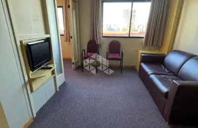 Apartamento 01 dormitório mobiliado no bairro centro em caxias do sul