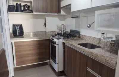Apartamento semimobiliado,  de  03 quartos, 2 vagas de garagem em canoas .