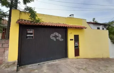 Casa 2 dormitórios terreno com 3 casas para venda no bairro santa tereza em porto alegre