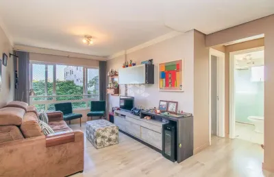 Apartamento 2 quartos semi mobiliado com 2 vagas de garagem no bairro santa cecilia
