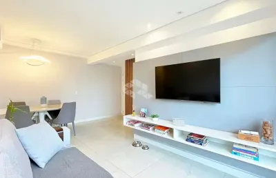 Apartamento mobiliado, 58 m², 2 dormitórios sendo 1 suíte e 2 vagas no bairro central parque.