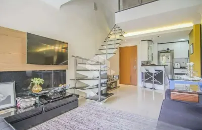 Apartamento duplex de 2 dormitórios no bairro petrópolis