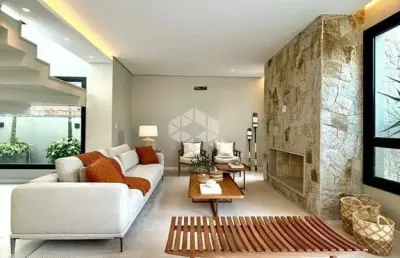 Excelente casa de 4 dormitorios mobiliada frente lago no condominio sunset em xangri-la