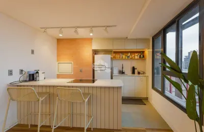 Apartamento 2 dormitórios mobiliado, com 1 vaga no   switch