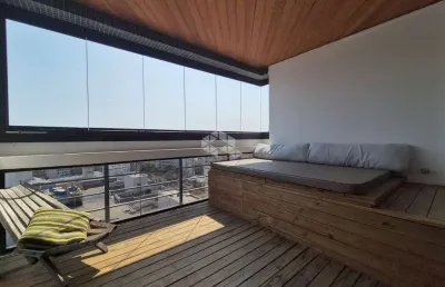 Apartamento mobiliado na  independencia com  2 suites sacada aberta e 2 vagas.