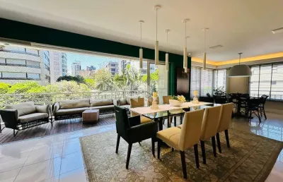 Apartamento a venda de 270 m2 privativos com 4 suites e 4 vagas individuais na rua engenheiro olavo nunes - chateau bonard