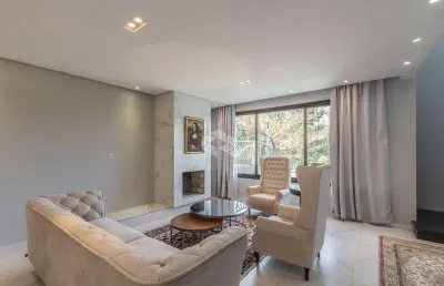 Casa triplex mobiliada em condomínio com 3 dormitórios, 1 suítes e duas vagas - jardim ecoville - lomba do pinheiro