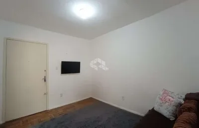 Apartamento semi-mobiliado com 1 dormitório sem vaga - passo da areia