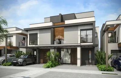 Casa sensi - condomínio almaa - 3 quartos (1 suíte) 161 m² - vila rosa / novo hamburgo