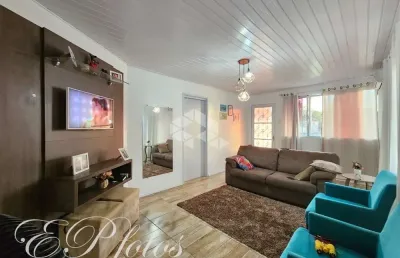 Casa  térrea 3 dormitórios com suíte, semimobiliada, no bairro fátima, canoas.