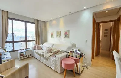 Apartamento semimobiliado 2 quartos, com vista, passo da areia, porto alegre