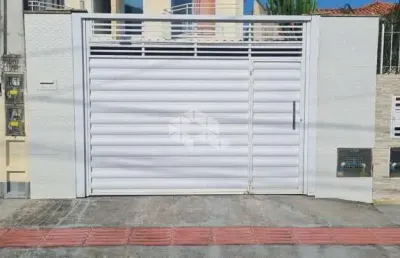 Casa geminada 2 dormitórios semi mobiliada 1 vaga de garagem forquilhas são josé/sc