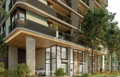 Lançamento - apartamento 2 suítes no balneário do estreito