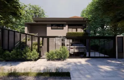 Casa com 4 dormitórios, 2 suítes e 4 vagas no três figueiras