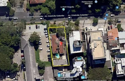 Terreno para comprar no higienópolis com 927m² e viista definitiva