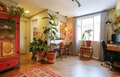 Apartamento reformado de 1 dormitório no bairro rio branco