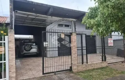 Casa térrea com 2 dormitórios no bairro igara, canoas