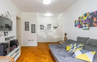Apartamento com 63 m², 3 quartos, living amplo, vaga de garagem rotativa - bairro rio branco - porto alegre rs