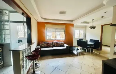 Apartamento 3 dormitórios, mobiliado, vaga de garagem coberta - marechal rondon - canoas
