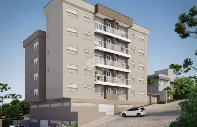 Apartamento em construção com 02 dormitórios, suíte no bairro imigrante