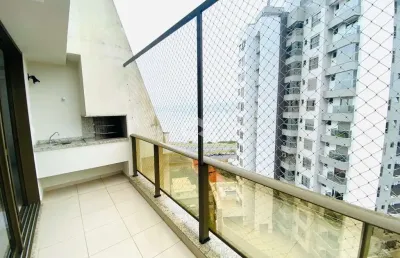 Apartamento com vista para o mar, 3 dormitórios, sendo 2 suítes, 2 vagas de garagem no bairro estreito em florianópolis/sc.