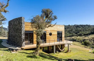 Casa mobiliada com vista panorâmica spa e 4 suítes em urubici/sc