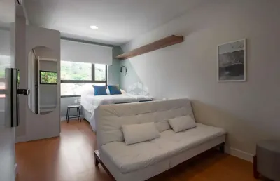 Studio novo mobiliado com 16 m². carvoeira - florianópolis sc