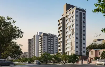 Apartamento spe novo com vista panorâmica com 2 dormitórios, sendo 2 suítes, 2 vagas de garagem no centro de florianópolis/sc.