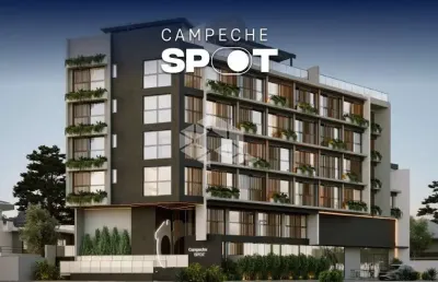 Apartamento spe em construção com vista para o mar,  1 dormitório no bairro campeche em florianópolis/sc.