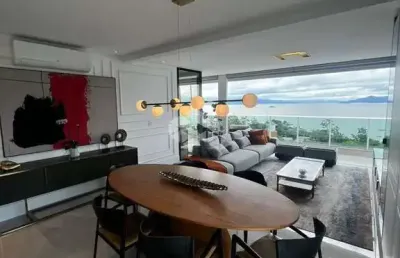 Cobertura com vista panorâmica mobiliada com 3 suítes - agronômica - florianópolis/sc