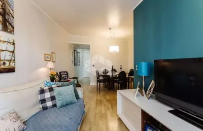 Apartamento mobiliado com 3 dormitórios/quartos e sendo 2 suítes a venda - centro, florianópolis sc