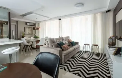 Apartamento de alto padrão com 3 quartos sendo 3 suítes no centro de florianópolis/sc