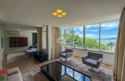 Apartamento mobiliado com 3 quartos sendo 2 suítes no centro de florianópolis/sc