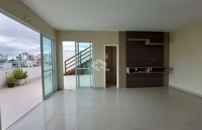 Apartamento de 3 suítes com piscina terraço e vista para o mar em coqueiros florianópolis/sc